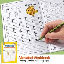Buku Latihan Menulis Huruf ABC 32 Halaman untuk Anak Usia 3 Tahun ke Atas | Buku Aktivitas Belajar Dini yang Menyenangkan dengan Halaman Mewarnai, Latihan Huruf, dan Ilustrasi Kartun | Kertas Tahan Lama, Sumber Daya Pendidikan Sepanjang Tahun untuk Anak Laki-laki dan Perempuan, Buku Belajar Anak | Desain Cerah | Buku Kertas Tahan Lama, Buku Belajar Huruf - Beraneka warna - View 9