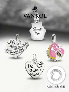 1pc Minimalist Unique Spring Flower Rabbit Pendant, DIY Necklace Delicate Jewelry Gift For Women & Men - Gather - View 11