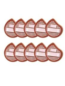 2/6/8/10 Pcs Candy‑Style Plaid Makeup Puffs Set, Individually Wrapped Portable Soft Powder Puff, Wet & Dry Dual‑Use, Pastel Color Cosmetic Sponge For Foundation Concealer Travel Makeup Tool,Gift, Affordable Nice Items, Room Decor, Christmas Gifts - Multicolor - View 7