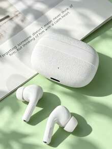 Wireless Bluetooth Earbuds, Low Latency, HiFi Stereo, Touch Control, Wireless Charging Case, Compatible With All Smart Bluetooth Devices - Ideal For Fitness, Travel, Commuting And Daily Use - White - View 5