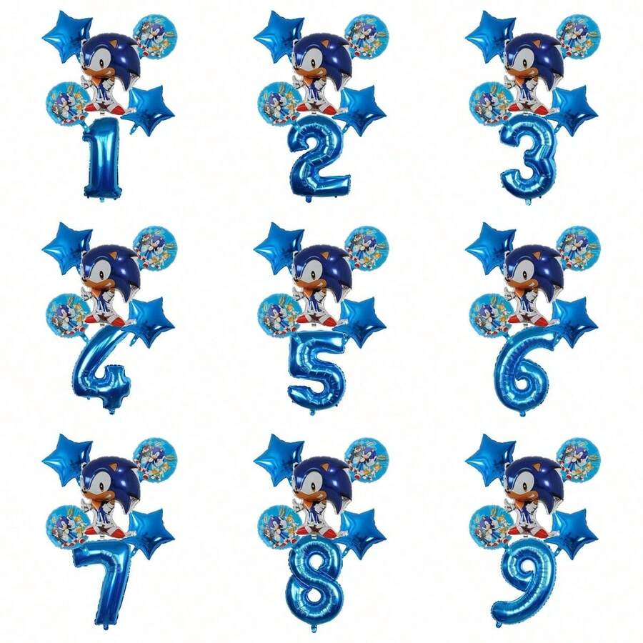 Cartoon Birthday Party Supplies Set Display & Storage | Party Holiday First Choice Birthday Party Interactive Photo Props Party Atmosphere Decoration Props Cost-Effective Items - View 1