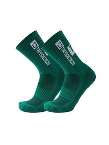 1 Pair Kids Non-Slip Dotted Sports Socks Mid-Calf Football Socks Suitable For 9-15 Years Old Children Outdoor Sports - Multicolor - View 10