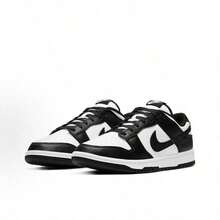 Nike Men Sneakers - Black and White - View 2
