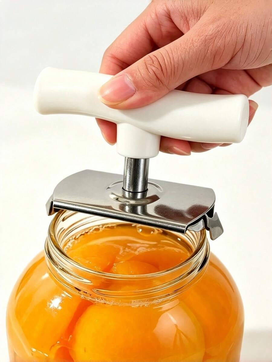1pc Effortless Can Opener With Non-Slip Adjustable Design, Multi-Function Bottle Opener, Easily Open Cans And Bottle Caps, Suitable For Kitchen, Bathroom And Restaurant, Kitchen Essential, Bottle Opener, Holiday Gift Recommendation For Mother's Day, Father's Day, Christmas, Halloween - Multicolor - View 1