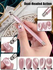 2-In-1 Cat Eye Nail Enhancement Tool Set, Multi-Function Cat Eye Gel Nail Polish Set, Nail Enhancement Design Accessories, Suitable For Home DIY And Nail Salon Use - Multi-color - View 3