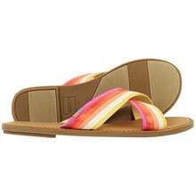 Toms Viv Womens Multicolour Sliders - Multicolor - View 5