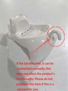 2/1pc Self-Draining Plastic Soap Dish Set, No-Drill Adhesive Wall-Mounted Soap Holder, Quick-Dry, Creative Design, Cute And Playful, Sturdy And Stable, Easy To Clean, High Aesthetic, Home Use, Fun Design, Suitable For Bathroom Sink, Bathtub And Shower, Quick-Drying Soap Tray With Storage, Kitchen Countertop And Washbasin Home Bathroom Accessory - Multiple Colors and Styles - View 10