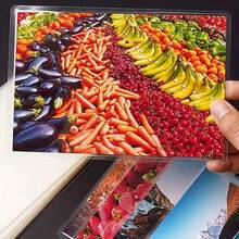 100pcs Transparent Plastic Laminating Pouches, 3 Sizes Available (3"/5"/6"), Suitable For Cards, Business Cards, Office Documents, Photo Protection, Compatible With All Laminators - A - View 4