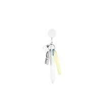 1pc Macaron Nurse Pen Set With Retractable Reel, Easy Storage Clip And ID Holder - Includes 5 Colored Pens, Refills And Pen Box - Made Of Durable Plastic Material, Suitable For Teachers, Doctors, Nurses, Office, School Or Promotional Use - Multicolor - View 7