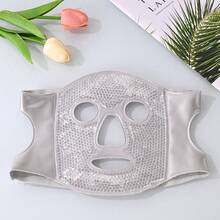 2pcs/Set Reusable Cold & Hot Gel Face Mask And Eye Mask, Cooling Ice Compress For Eye Puffiness, Dark Circles And Eye Bags, Moisturizing Relaxing Sleep Eye Mask, Suitable For All Skin Types, Travel Essential, Best Christmas Gift For Women - Multicolor - View 12