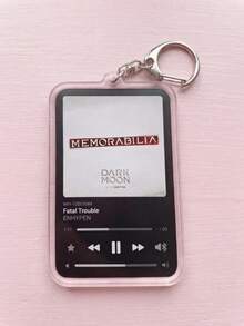 1Pc/9Pcs K-Pop EN-HYPEN Album Cover Themed Acrylic Keychains, Featuring Multiple Classic Albums And Iconic Designs, Fashionable Bag Charms, Suitable For Back To School, Gift For K-Pop Fans, Exquisite Collection, All Season - Multicolor - View 14