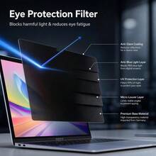 Ook Neo Protective Case Dedicated Privacy Screen Protector, Compatible With Ook Air 15"/13.6"/13", M5 Pro 16"/14", Matte Laptop Privacy Anti-Peeping Screen, Anti-Blue Light Anti-Glare Filter Film, 2026 Neo 13" - View 4