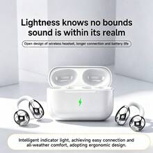 2026 New Wireless Earbuds HiFi HD Sound Bluetooth 6.0 Headsets Charging Case Lightweight Bluetooth 6.0 Comfortable In-Ear ENC Dolby Sound HD Calling TWS Couples Earphones For IPhone For Android For Halloween's Day Gift - View 3