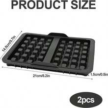 Non-Stick Silicone Air Fryer Waffle Maker Mold - Reusable Baking Pan, Compatible With Most Air Fryers, Dishwasher , Perfect For Belgian Waffles, Pancakes And Egg Bites, Kitchen Gadget, Compact Design, Easy To Clean, Kitchen Accessory, Home Cook - Multicolor - View 8