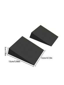 2pcs Yoga Bricks Squat Wedge Blocks Fitness Weightlifting Training Ramp EVA Calf Elevation Stretching Heel Lift Inclined Board - Multicolor - View 12