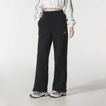 Adidas New Women's Casual Knit Comfortable Straight Leg Pants Sweatpants - Black - View 3