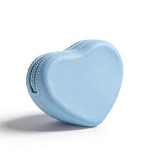 1pc Silicone Storage Pouch, Compatible With Apple Wireless Earbuds Airtag Charging Case Protective Cover, Cable Storage Bag, Earphone Case. - Multicolor - View 47