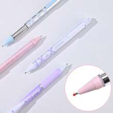 Ballet Strap Practice Pens, Set Of 4, Ribbon, Black Gel Pen, 0.5 Cm - Sets - View 2