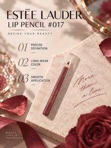 Estée Lauder Lip Liner, #017, Defines Lip Shape, Easy To Apply, Smudge-Proof, Long-Lasting And Refined - Lip Liner-017 - View 6