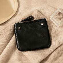 2026 New European & American Retro Short Wallet, Unisex Portable Card & Coin Purse - Multicolor - View 7