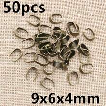 50pcs Pendant Clips Pinch Bail Clasps Buckle Charm Necklace Hook Connector For DIY Jewelry Making Accessories Findings - Pinch Bail - View 29