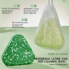 2pcs Random Herbal 2-In-1 Shampoo & Body Soap, 4 Fragrances Randomly Shipped, Deep Cleaning Triangular Bath & Shampoo Soap - Soap - View 5