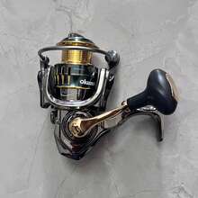 O Ku Ma Spinning Reel, 18KG Drag, 13+1 Bearings, Metal Spool Saltwater Fishing Reel - Multicolor - View 12