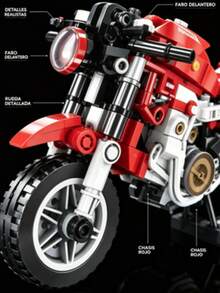 Kids Block Motorcycles - Multicolor - View 9
