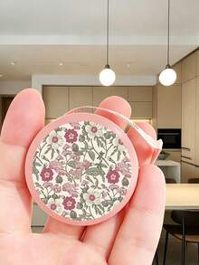 150cm/60 Inch Dual Scale Cozy Handmade Tool Retractable Tape Measure,Mini Portable Soft Ruler, Home Body Measuring Tape For Tailoring Sewing Office Home Study Use,Printed With Floral Patterns,For Sewing,Manual Diy,Gift For Handicraft Enthusiasts - A - View 9