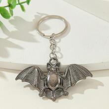 1pc New Creative Bat Keychain, Motorcycle Pendant DIY Accessory For Car Keys, Backpacks, Clothes, Festival Party Gift For Friends, Surprise Memorial Gift For Girlfriend And Boyfriend, Unisex - Multicolor - View 1