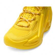 Under Armour Unisex One-Piece Molded Basketball Shoes, Cushioned, Anti-Torsion, Breathable Court Shoes For Competitive Training - Yellow - View 7