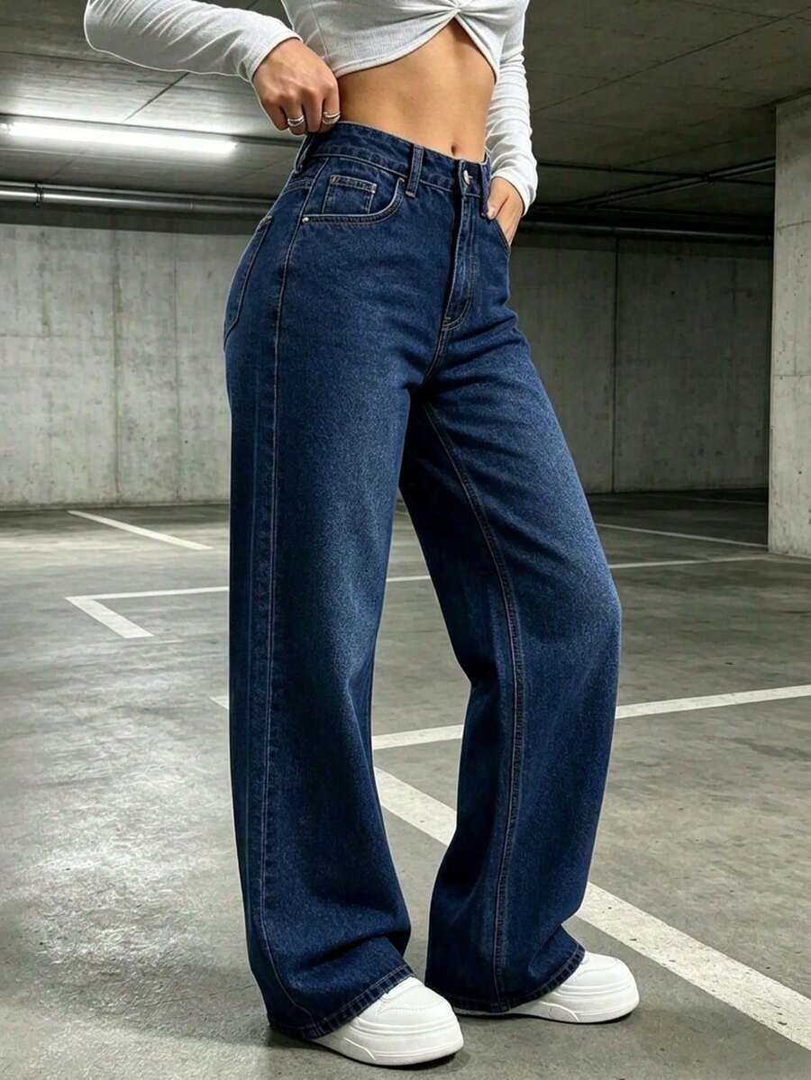 Women Jeans - Blue - View 1