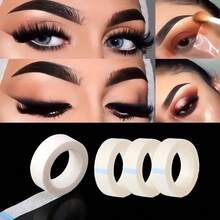 2/4/6/8 Rolls Hypoallergenic Eyelash Extension Tape, Transparent Microporous Non-Woven Fabric, Breathable Comfortable Fit, Eyelash Extension Patches, Eyelash Curler, Eyelash/Eyelash Extension Accessories & Tools - White - View 2