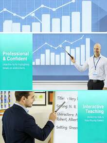 Telescopic Finger Reading Pointer, Stretchable Colorful Double-Tip Teaching Pointer, Multi-Color Teacher Teaching Pointer, Reading Instructional Aid Pointer - Multi-color - View 7