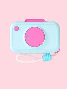 Large Capacity Camera Lens Storage Box, Dopamine Portable Compartment Box, Sealed Moisture-Proof, Camera Timer Storage, Travel Organizer Box - Multicolor - View 12