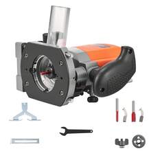 Router, 1200 W, Variable Speed, Router Machine, Edge Router With Plunge Base, Dust Extraction & Parallel Guide, For Wood & Edge Processing, DIY Projects, Corded - With Diving Base - View 8