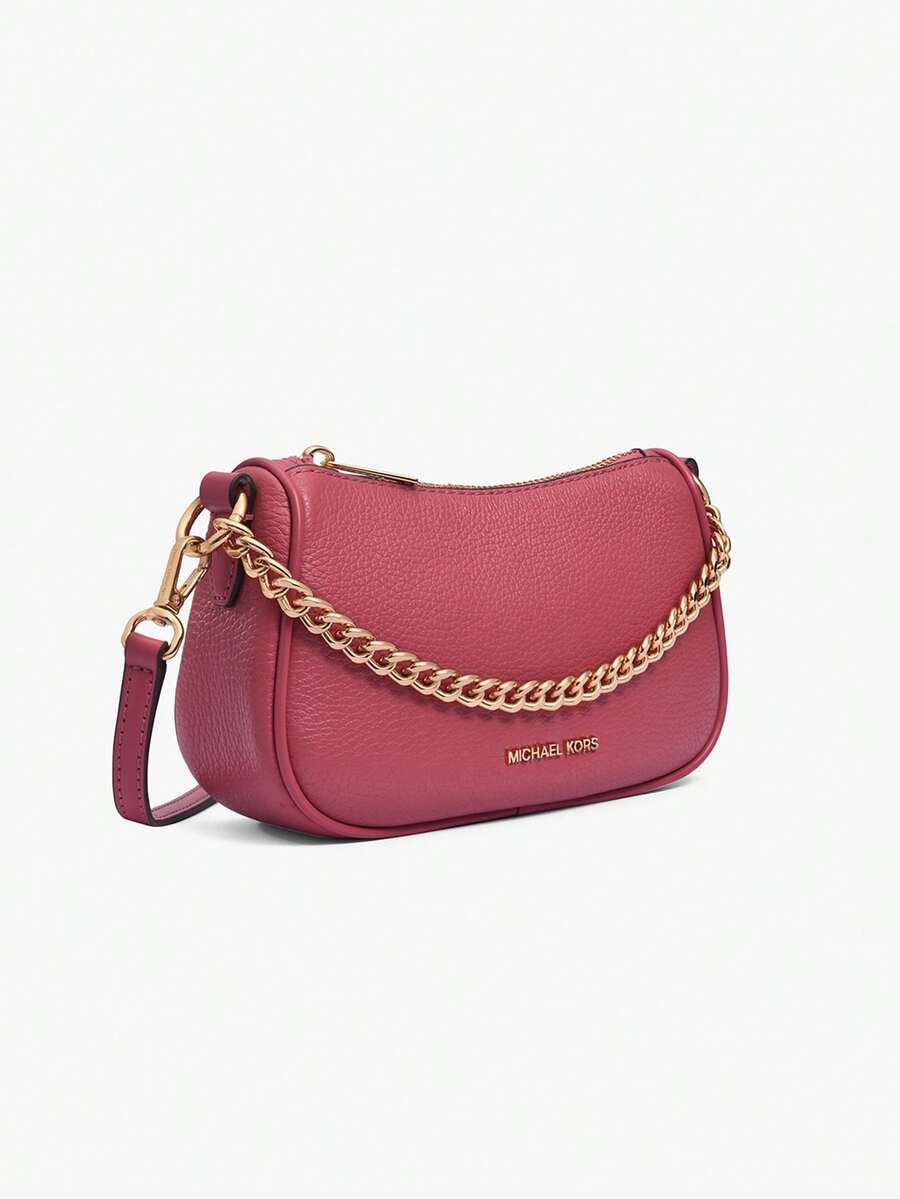 Michael Kors MK Carmela Women's Small Crossbody Bag, Handbag, Tote Bag With Chain Strap - Hot Pink - View 1