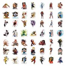 Hasbro 50pcs Stiker Grafiti Kartun Street Fighter, Stiker Dekoratif Lintas Batas untuk Mobil, Gitar, Koper, Laptop, Grosir - MultiWarna - View 6