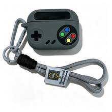 復古遊戲機耳機保護套，相容 Pro 3 與 Pro 2、第 1/2/3 代 4/5 代，卡通遊戲機保護殼附精緻掛繩 - 白色 - 查看 4