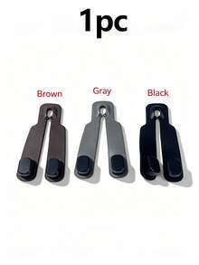 1pc Car Seat Storage Hook, Suitable For All People, Fashionable Minimalist Double-Fold Design, Sturdy And Durable, Easy Installation, Universal Headrest Bag Hook, Clothing Hook, Popular Car Accessory, Multi-Functional Car Storage Hook, Father's Day Gift, Christmas, Home Decor And Accessories, Car Accessories, Travel - Multicolor - View 13