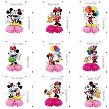 1pc/9pcs Cartoon Anime Honeycomb Desktop Decoration, Decorated With Classic Cartoon Anime Character Patterns (Balloons Not Included). Exquisite Table Centerpiece Is An Ideal Choice For Fan Gatherings, Theme Parties, Suitable As Photography Props And Fan Collectibles. An Elegant Gift For Fans And Anime Enthusiasts - View 2