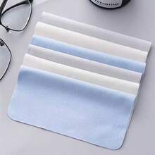 5/6/10pcs High Quality Microfiber Eyeglass Cleaning Cloth, Reusable Eyeglass Cleaning Cloth, Eyeglass Cloth, Suitable For Phone Screen And Watch Cleaning Cloth, Random Color - Multicolor - View 7