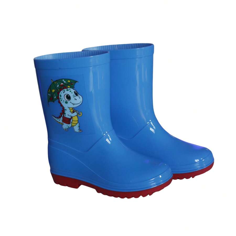 Botas infantiles,  Botas DANI Impermeables de PVC para Niña y Niño con Diseño Divertido, Calzado Infantil Ideal para Lluvia y Diversión al Aire Libre con Máxima Durabilidad y Protección.