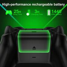 Xb Ox Series X/S Controller 600mAh Charging Battery Pack Type-C Fast Charging Dual Charging And Playing With LED Indicator Light Instantly Install And Use As A Controller Battery Accessories - View 4