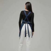 Cross-Back New Style Apron, Adult Korean Version, Unisex, For Kitchen, Restaurant, Coffee Shop, Hot Pot Shop, Cashier, Catering Work - Multicolor - View 2