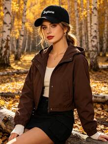 12 Zodiac Signs Corduroy Baseball Cap, Adjustable Unisex Casual Hat, Perfect For Festival, Party, Daily Wear, Unisex Fashion Accessory Gift - Black - View 6