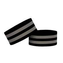 2pcs High Visibility Reflective Bands: Suitable For Wrists, Arms, Ankles And Legs - Essential Safety Gear For Night Walking, Cycling And Running - Multicolor - View 11