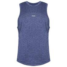 Gymshark Flex Womens Navy Blue Tank Top - Navy Blue - View 1