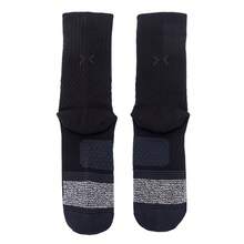 Under Armour UA Curry Series | Thickened Terry Cloth Shock-Absorbing High-Elastic Knitted Unisex Basketball Mid-Calf Professional Sports Socks - Black - View 6