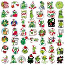 Hasbro 50pcs Christmas Monster Graffiti Stickers Cartoon Waterproof Stickers For Water Bottle, Luggage, Laptop, Car, Helmet - Multicolor - View 8